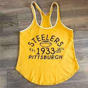Pittsburgh Steelers NFL Junk Food Tank Top - S